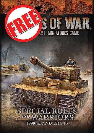 Flames of War, Special Rules and Warriors, 1939-41 and 1944-45