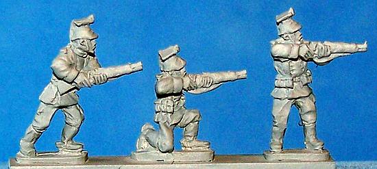 WWI dismounted Uhlans