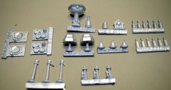 Metal Exotic Location Props