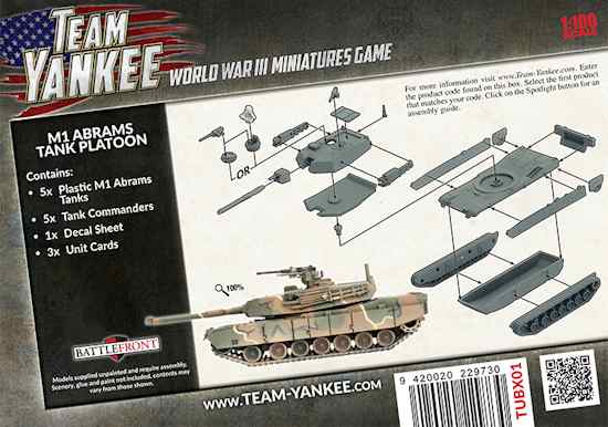 M1 Abrams Tank Platoon (TUBX01)