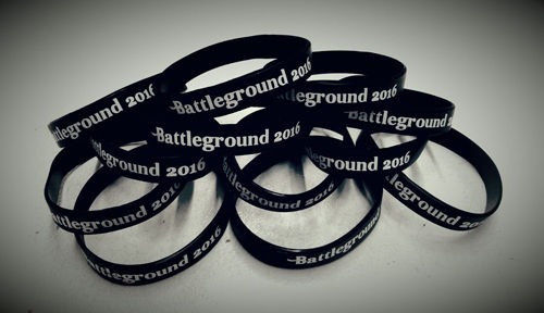 Battleground wristbands