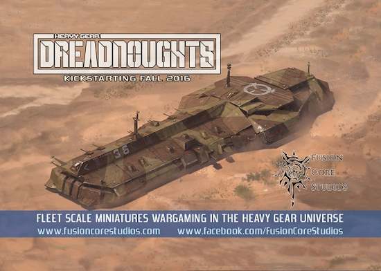 Heavy Gear: Dreadnoughts