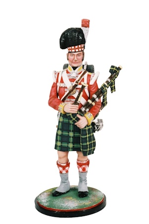 Piper 92nd Foot Gordon Highlanders 1815