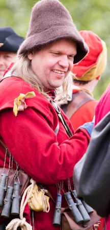 Re-enacting the Civilians of the Regiment