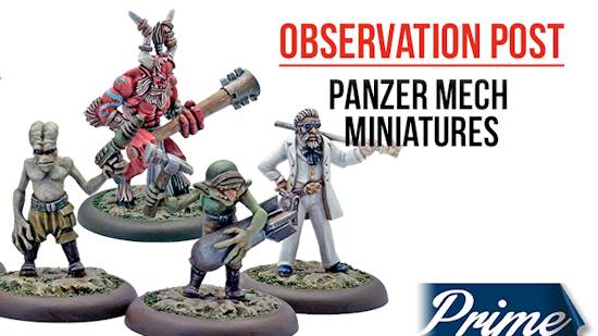 28mm Panzer Mech Miniatures