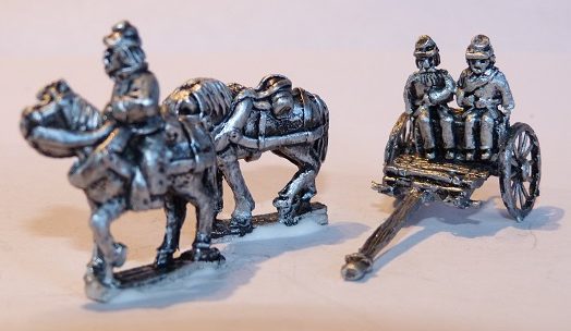 ACW32 Limber & Two horse team Kepi