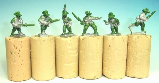 German Colonial Infantry & Command