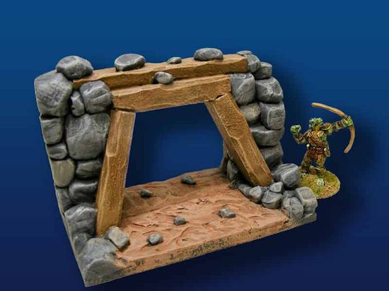 Dwarven Mine Gallery Entrance