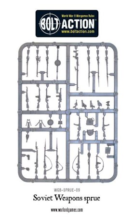 Soviet Weapon Sprue