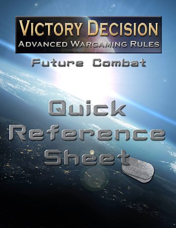 Victory Decision: Future Combat – Quick Reference Sheet