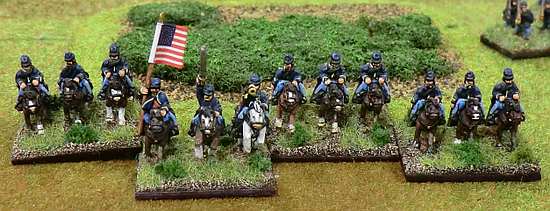 10mm Blaze Away ACW cavalry