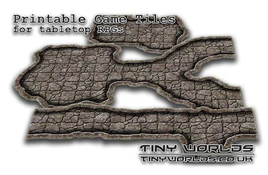 RPG Cavern Tiles &ndash; Core Set