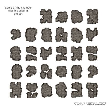 RPG Cavern Tiles &ndash; Core Set