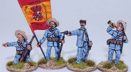 Spanish Cazadores command group