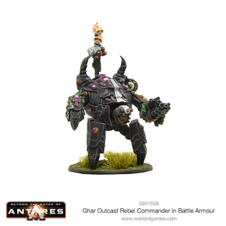 Ghar Outcast Rebel Commander