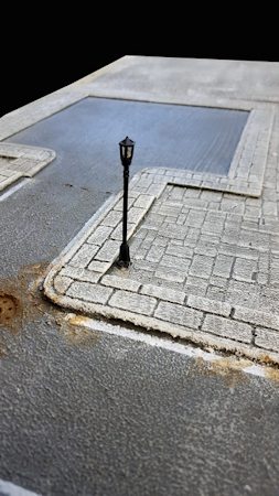 An "Old-fashioned" Street lamp – works great both on "Medieval" and "Modern" City terrain sets