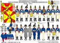 336: Grand Duchy of Baden: Infantry Regiment No. 2 Erbgrossherzog 1810-1812