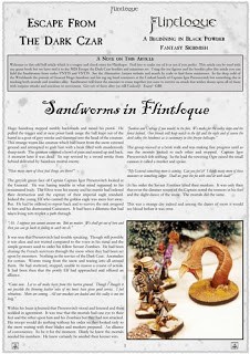 Sandworms in Flintloque