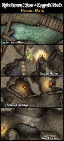Heroic Maps – Spindlecave River: Rogue's Nook