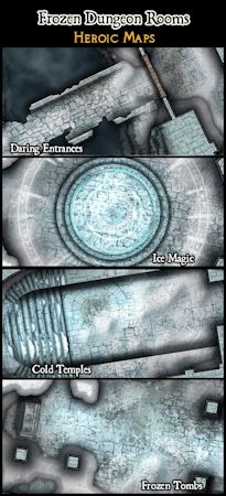 Frozen Dungeon Rooms