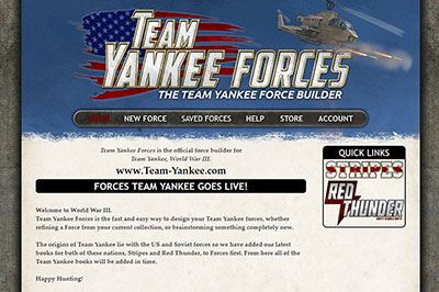 Forces – the Team Yankee Force Builder