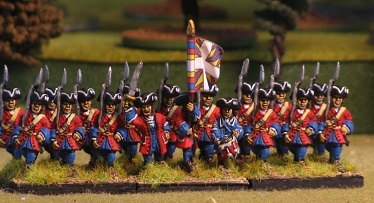 Marlburian Swiss regiment