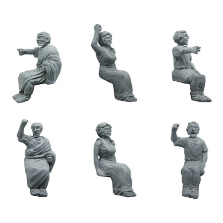 And seated civilians