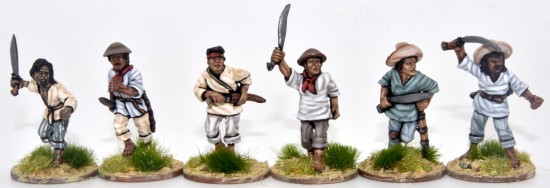 Tagalog insurgents with bolos
