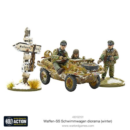 Bolt Action Waffen-SS Schwimmwagen (Winter)