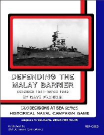 GENERAL QUARTERS: Defending The Malay Barrier (Loose Leaf)