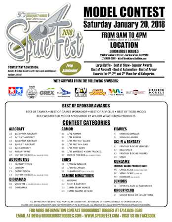 Spruefest 2018 Flyer