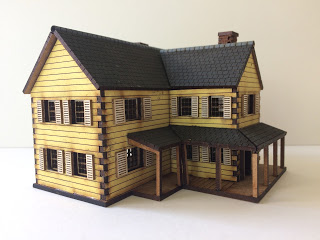 Yellow clapboard
