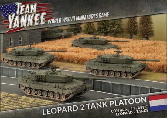 Leopard 2 Tank Platoon (Plastic)