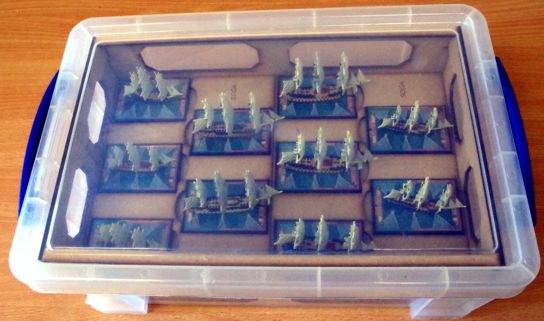 Sails of Glory storage