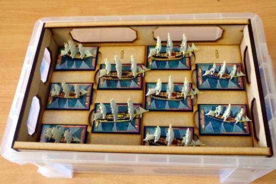 Sails of Glory storage