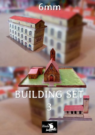 6mm Buildings Set 3