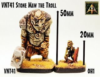 Stone Maw the Troll with Goblin
