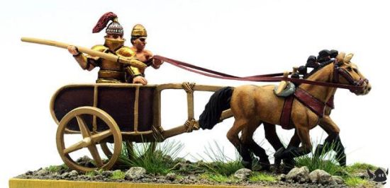 28mm Bronze Age Greek chariot