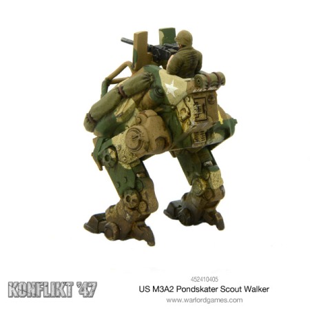 Konflikt 47: U.S. M3A2 PONDSKATER SCOUT WALKER