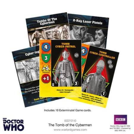 Tomb of the Cybermen Exterminate! Game Cards