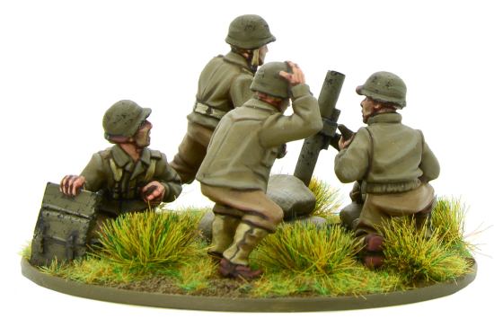 Bolt Action U.S. Army heavy mortar team