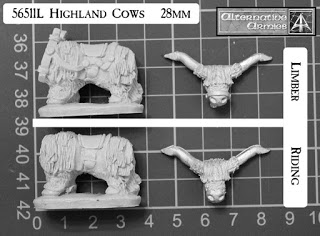 Highland Cow parts