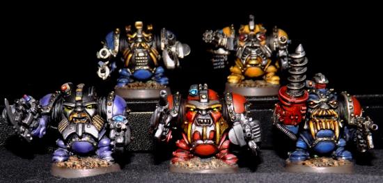 Power Exo Armoured Dwarves