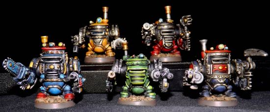 Steamer Exo Armoured Dwarves