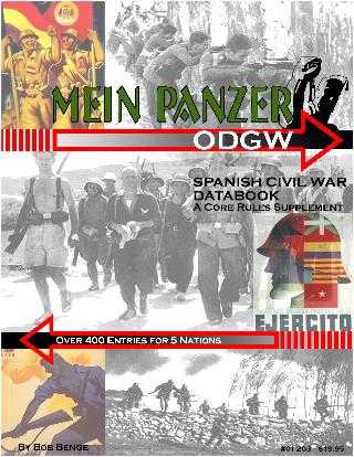 Mein Panzer Data Book: Spanish Civil War