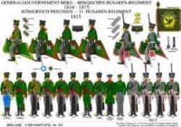 351: Berg: Husaren-Regiment 1814 / Konigreich Preussen: 11. Husaren-Regiment 1815
