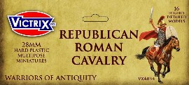 Victrix Republican Roman Cavalry: 28mm Plastic Miniatures
