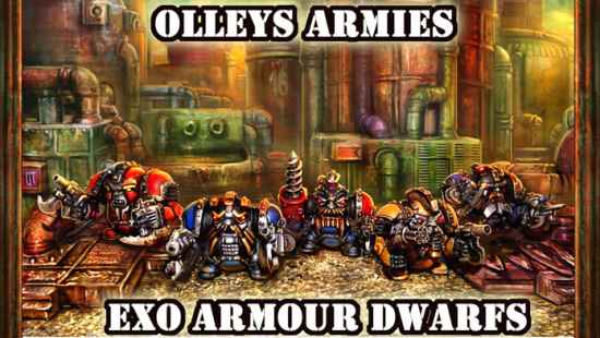 Exo Armour Dwarves Kickstarter