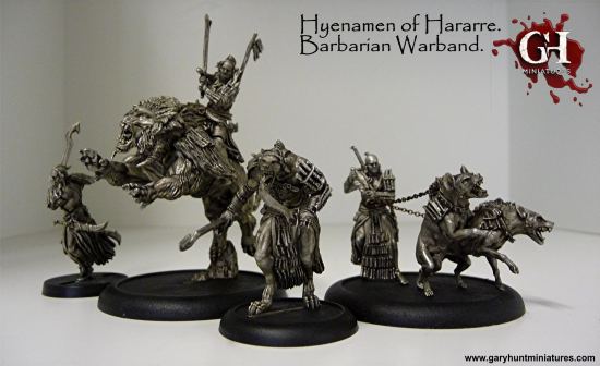 Barbarian Hyenaman Warband