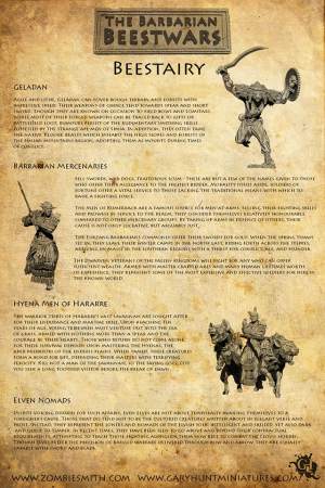 Part of the Bestiary that will be released soon